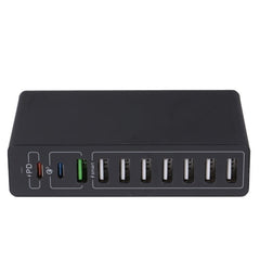 10 in 1 65W QC3.0 USB Smart Fast Charger, US Plug, UK Plug, AU Plug - ORIWHIZ