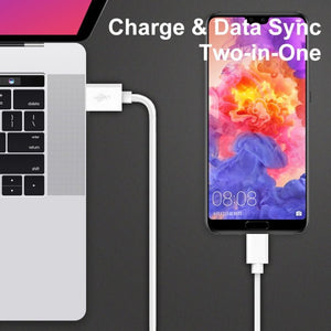 2 in 1 1m USB to Micro USB Data Cable + 30W QC 3.0 4 USB Interfaces Mobile Phone Tablet PC Universal Quick Charger Travel Charger Set, US Plug, Micro USB Set US Plug - ORIWHIZ