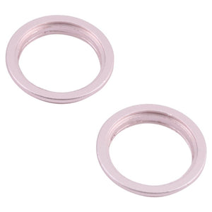 2 PCS Rear Camera Glass Lens Metal Outside Protector Hoop Ring for iPhone 13, For iPhone 13, For iPhone 13 (Outside) - ORIWHIZ