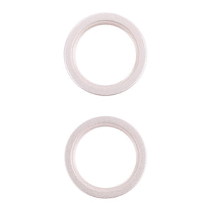 2 PCS Rear Camera Glass Lens Metal Outside Protector Hoop Ring for iPhone 13, For iPhone 13, For iPhone 13 (Outside) - ORIWHIZ