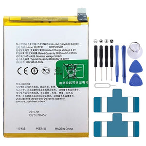 BLP855 4500 mAh Li - Polymer Battery Replacement For OPPO Reno6 Pro 5G / K9 Pro, BLP595, BLP603, BLP599, BLP611, BLP609, BLP621, BLP623, BLP635, BLP643, BLP639, BLP645, BLP631, BLP649, BLP663, BLP651, BLP661, BLP671, BLP673, BLP683, BLP689, BLP709, BLP707 - ORIWHIZ