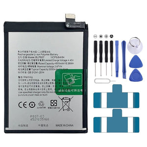 BLP855 4500 mAh Li - Polymer Battery Replacement For OPPO Reno6 Pro 5G / K9 Pro, BLP783, BLP781, BLP779, BLP789, BLP787, BLP797, BLP755 For OPPO K7x, BLP791, BLP811, BLP817, BLP863, BLP825, BLP855, BLP839, BLP819, BLP835, BLP805, BLP851, BLP831 - ORIWHIZ