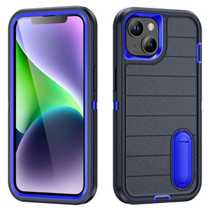 Defender Gen2 Rugged PC + Silicone Phone Case with Holder, For iPhone 13 - ORIWHIZ