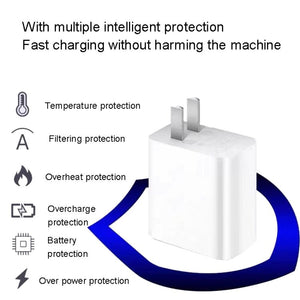 For Xiaomi / Redmi Phone 67W Charger Universal Phone Charging Head US Plug, Style:, Charger, Charger+1m Line - ORIWHIZ