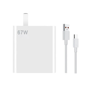 For Xiaomi / Redmi Phone 67W Charger Universal Phone Charging Head US Plug, Style:, Charger, Charger+1m Line - ORIWHIZ