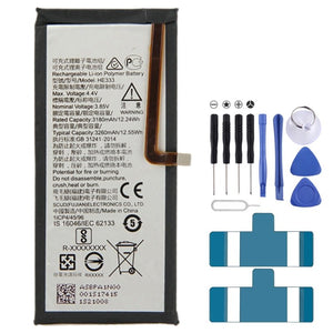 HE333 for Nokia 8 Sirocco Li - ion Polymer Battery, For Nokia 8 Sirocco - ORIWHIZ