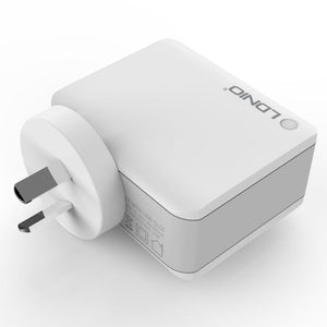 LDNIO A4403 4.4A 4 x USB Ports Smart Travel Charger, EU Plug, SAS5293AU, SAS5293EU, SAS5293UK, SAS5293US - ORIWHIZ