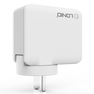 LDNIO A4403 4.4A 4 x USB Ports Smart Travel Charger, EU Plug, SAS5293AU, SAS5293EU, SAS5293UK, SAS5293US - ORIWHIZ