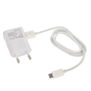 Micro 5 Pin USB Sync Cable + EU Plug Travel Charger, EU Plug - ORIWHIZ