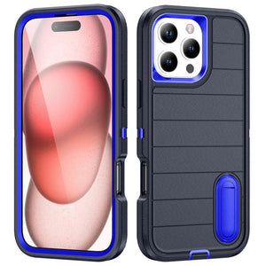 OtterBox Defender Gen2 Rugged PC + Silicone Phone Case with Holder, For iPhone 16 Pro Max, For iPhone 16 Pro, For iPhone 16 Plus, For iPhone 16 - ORIWHIZ