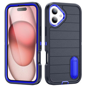 OtterBox Defender Gen2 Rugged PC + Silicone Phone Case with Holder, For iPhone 16 Pro Max, For iPhone 16 Pro, For iPhone 16 Plus, For iPhone 16 - ORIWHIZ