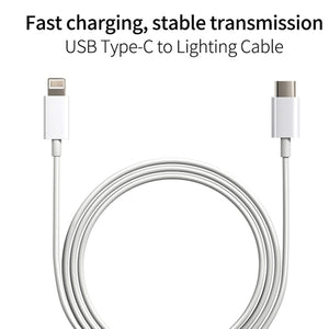 SDC - 20W 2 in 1 PD 20W USB - C / Type - C Travel Charger + 3A PD3.0 USB - C / Type - C to 8 Pin Fast Charge Data Cable Set, Cable Length: 1m,, US Plug, EU Plug, UK Plug - ORIWHIZ