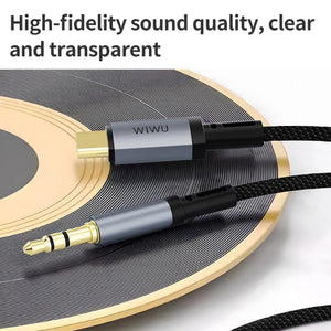 WIWU Wi - C048 Legend Series Type - C to 3.5mm Audio Adapter Cable, Length: 1.5m, Wi - C048T - ORIWHIZ