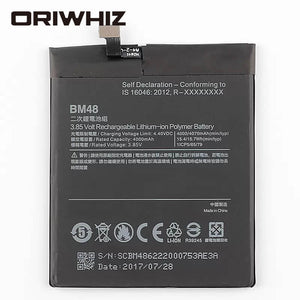 100% brand new BM48 mobile phone battery for Note 2 Note2, rechargeable lithium ion mobile phone battery - ORIWHIZ