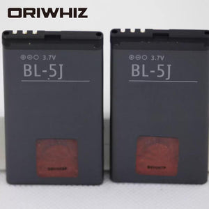 1320mAh BL-5J battery for 5230, 5233, 5800, 3020 Lumia 520, 525, 530, 5900 Xpress Music C3 N900 X6 BL5J battery - ORIWHIZ