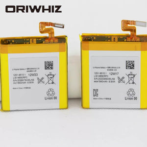 1840mAh battery LIS1485ERPC battery compatible with LT28 LT28H LT28i LT28a LT28at - ORIWHIZ