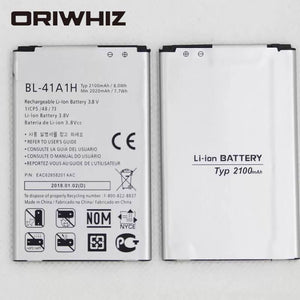 2100mah BL-41A1H mobile phone battery for Optimus F60 MS395 D390N Gong VS810PP Transpyre LS660 BL41A1H internal battery - ORIWHIZ