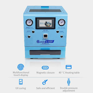 220V Curved Screen Laminating Machine Mobile Phone Burst Repair LCD Intelligent Touch Screen Double Pressure Restore Equipment - ORIWHIZ