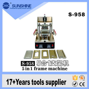 5 in 1 S-958 glue remove and A-frame separator machine built in vacuum manual separator - ORIWHIZ