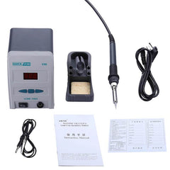 Antistatic QUICK 236 90W 110V 220V High-Frequency Soldering Station Lead-Free fast gram display Digital Soldering Iron tools - ORIWHIZ