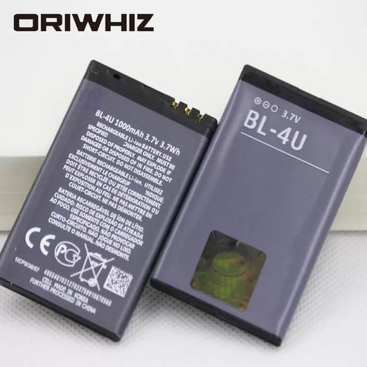 BL-4U battery for E66 E75 5730XM 5530XM 5250, 1000mah - ORIWHIZ