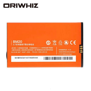 BM20 mobile phone lithium-ion battery for Mi2S Mi2 M2 2000mAh mobile phone battery replacement - ORIWHIZ