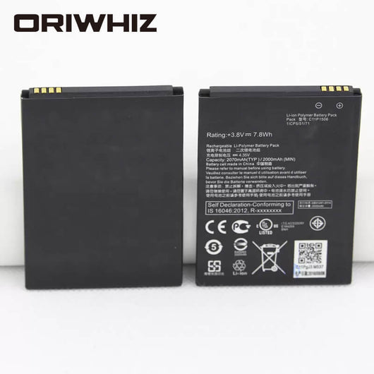 C11P1506 rechargeable lithium polymer battery for Live G500TG ZC500TG Z00VD ZenFone Go 5.5 inch 2070mAh battery - ORIWHIZ