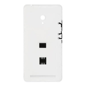 For Asus Zenfone 6 A600CG Battery Door Replacement White With Logo - Oriwhiz Replace Parts