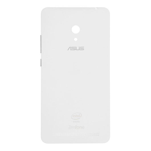 For Asus Zenfone 6 A600CG Battery Door Replacement White With Logo - Oriwhiz Replace Parts