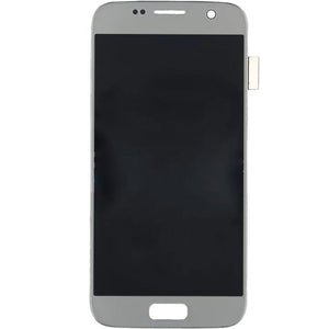 For Samsung S7 LCD with Touch OLED Silver - Oriwhiz Replace Parts