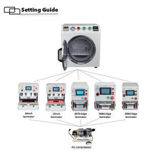 GZC-TP009B 10inch Autoclave Air Bubble Removing Machine LCD Touch Screen Glass Refurbishment Debubble Equipment - ORIWHIZ