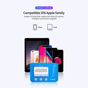 J BOX jail break box jcid Programmer for bypass ID & icloud Password on iOS device for iphone ipad Check wifi bluetooth address - ORIWHIZ