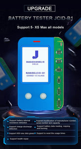 JC B1 IP Battery Tester Repair for IPhone 5s 6 6s plus 6sp 7 8p X XS MAX XR SN Number Battery Life Capacity Edit Reader - ORIWHIZ