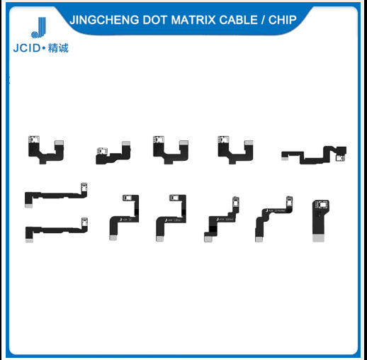 JC Dot Matrix Cable chips For iPhone Face ID Not Available Fix X/XR/XS/XSMAX/11 12 Pro/max for ipad Pro3/4 V1S Programmer - ORIWHIZ