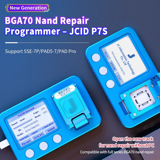 JC P7S NAND Hard Disk Repair Instrument Programmer for all NAND BGA 70 - ORIWHIZ