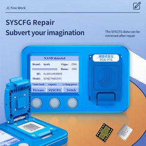 JC P7S NAND Hard Disk Repair Instrument Programmer for all NAND BGA 70 - ORIWHIZ