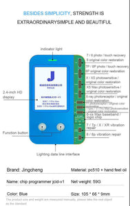 JC V1S mobile phone code reading programmer For the screen and battery code fingerprint serial number reading repair tool - ORIWHIZ