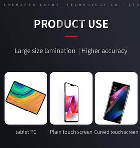 LIANGWEI T17 4 in 1 OCA vacuum laminator supports 12.9-inch ipad glass changer LCD screen glass changer instrument - ORIWHIZ