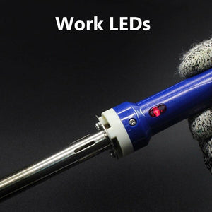 MECHANIC Electric Soldering Iron Adjustable Temperature 60W Solder Rework Station Repair Tool Welding Station Soldering Tip - Oriwhiz Replace Parts