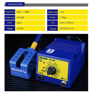 MECHANIC Intelligent Temperature Control Anti-static Soldering Static Lead-Free HK-936 CPU Controlled Rework Station - Oriwhiz Replace Parts