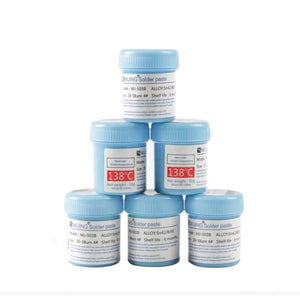 Mijing MJ-501A 501B 503A 503B 183 138℃ Mobile Phone Motherboard Repair, Low Temperature Solder Paste, Soldering Material Tools - ORIWHIZ