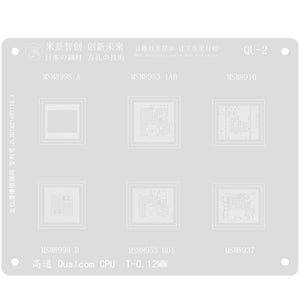 MJ BGA Reballing Solder Stencil Plant Tin Net Qualcom CPU - ORIWHIZ