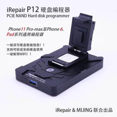 MJ P12 Nand Programmer for iPhone 6 6s 7 8 X XS 11 PRO MAX Nand Read And Write BGA110 Tester One key Purple Screen - ORIWHIZ