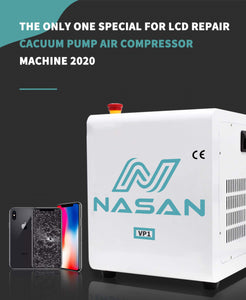 NASAN VP1 2 IN 1 Air Compressor Machine With Vacuum Pump For LCD Repair Machine - ORIWHIZ