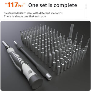 OEM Order Only 130 In 1 Magnetic Screwdriver Bits Set Mobile Phone Repairing Tools Screwdriver Set - ORIWHIZ