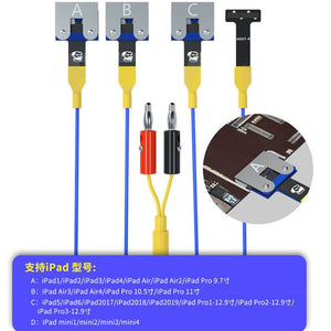 PAD4 Test Cable DC Power Control Test Cable For ipad/ipad mini/ipad pro/ipad air Battery-free Boot Line repair tools - ORIWHIZ