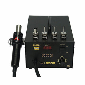 QUICK 850D Digital ESD Hot Air Rework Station hot air gun welding station - ORIWHIZ