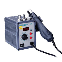 QUICK 858D 110V/220V LED Digital ESD Rework Station Adjustable Hot Air Heat Gun 700W Air Soldering Station - ORIWHIZ