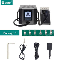 QUICK TR1100 Intelligent Hot Air Rework Station For Phone PCB Soldering 110V/220V Original High Quality Air Soldering Station - ORIWHIZ