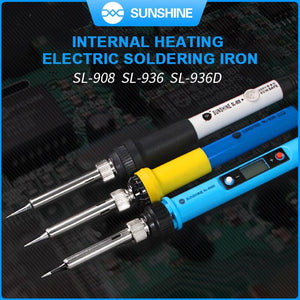 Sunshine Electric Welding Pen AdjustableSoldering Iron Tip For Mobile Phone Repair Rework Station Temperature Solder SL-936D - ORIWHIZ